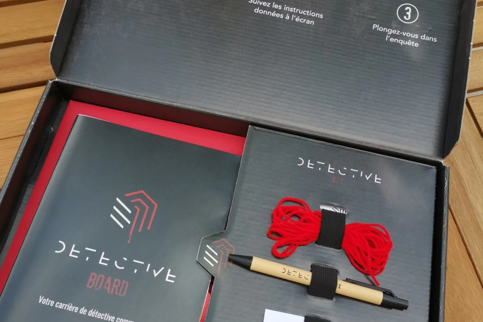 Trois mois pour résoudre une affaire avec Detective Box